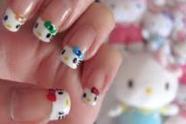 Manicure Hello Kitty