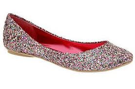 glitter flat JCP