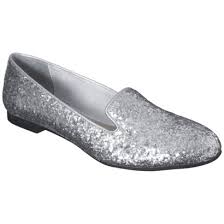glitter target flat
