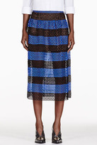 marc-jacobs-black-blue-striped-eyelet-overlay-skirt