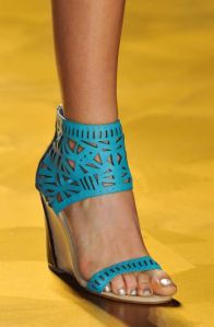 Nicle Miller perforated wedge