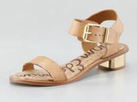 Sam Edelman chunky gold heel