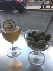 beer and olives good