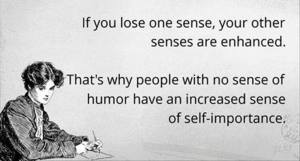 Sense of humor