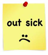 Out sick