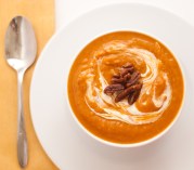 Sweet potato soup chipotle