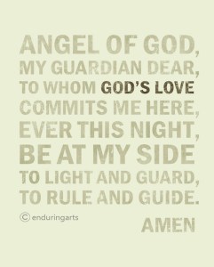 Guardian angel prayers