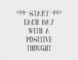 positive thought