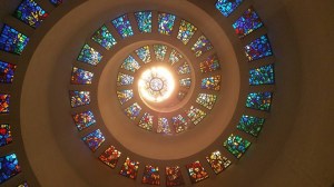 Stained glass ceiling