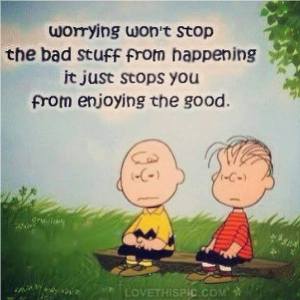 Worry Charlie Brown