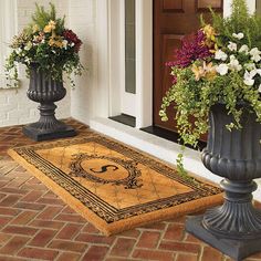 Front door mat