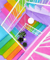 rainbow-from-traditional-home