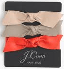 JCrew hair ties1