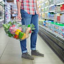 Grocery store basket